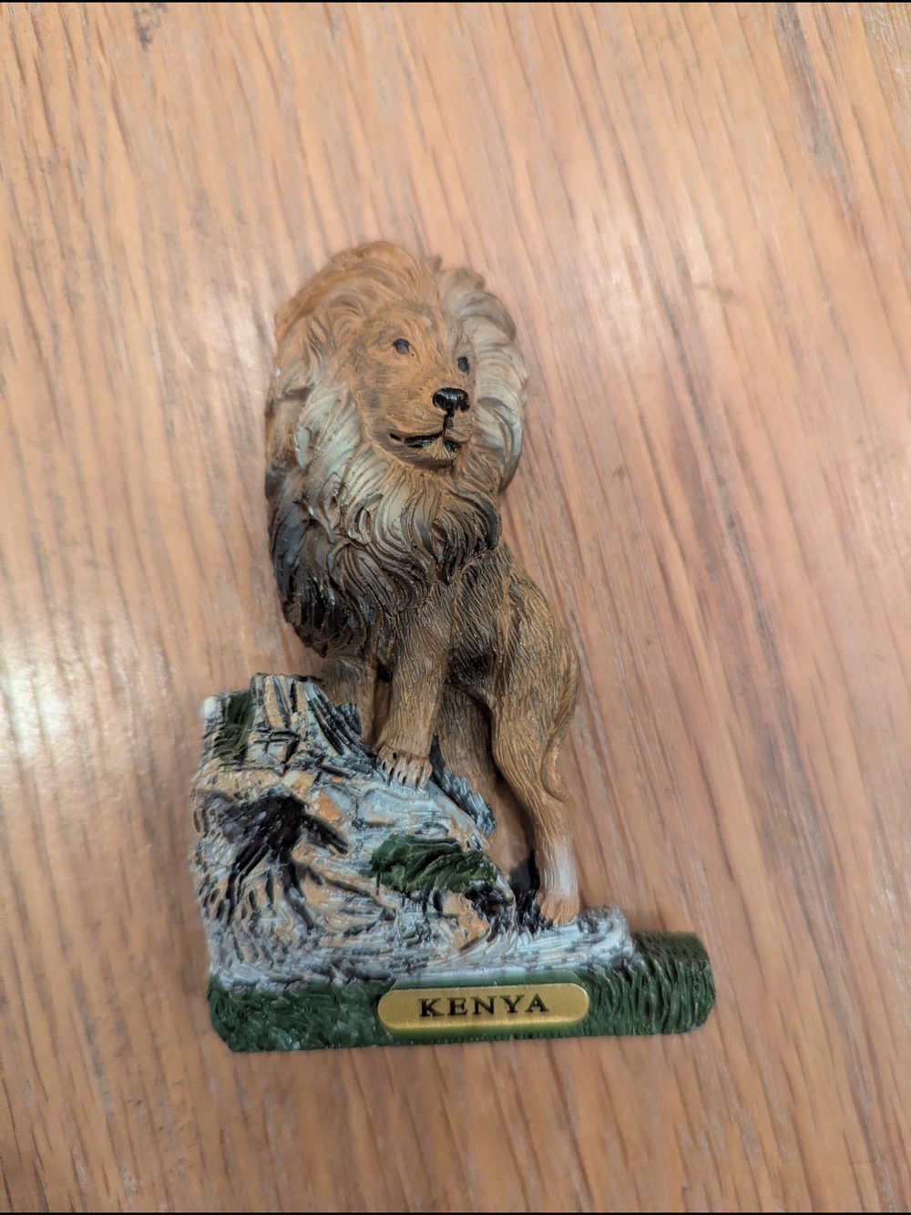 Africa Travel Souvenir Magnet – Kenya Wildlife Lion Safari Fridge Decor